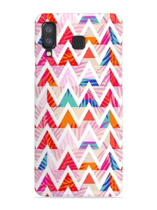 Abstract Triangle Background Snap Case for Samsung Galaxy A8 Star Zapvi