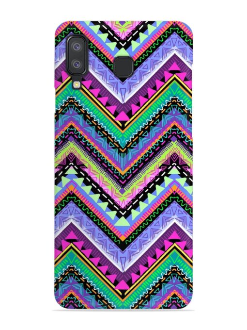 Tribal Aztec Print Snap Case for Samsung Galaxy A8 Star Zapvi