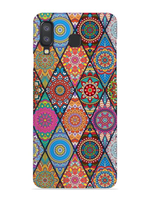 Seamless Tile Pattern Snap Case for Samsung Galaxy A8 Star Zapvi