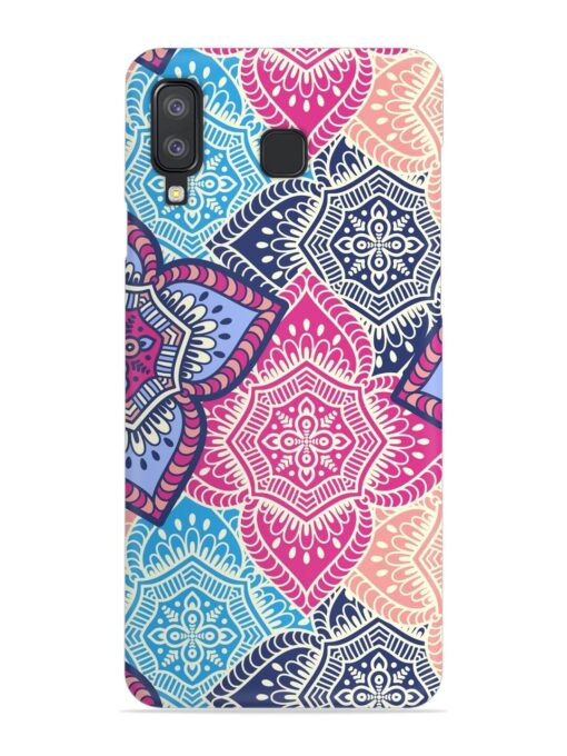 Ethnic Floral Seamless Snap Case for Samsung Galaxy A8 Star Zapvi