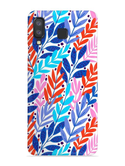 Bright Floral Tropical Snap Case for Samsung Galaxy A8 Star Zapvi