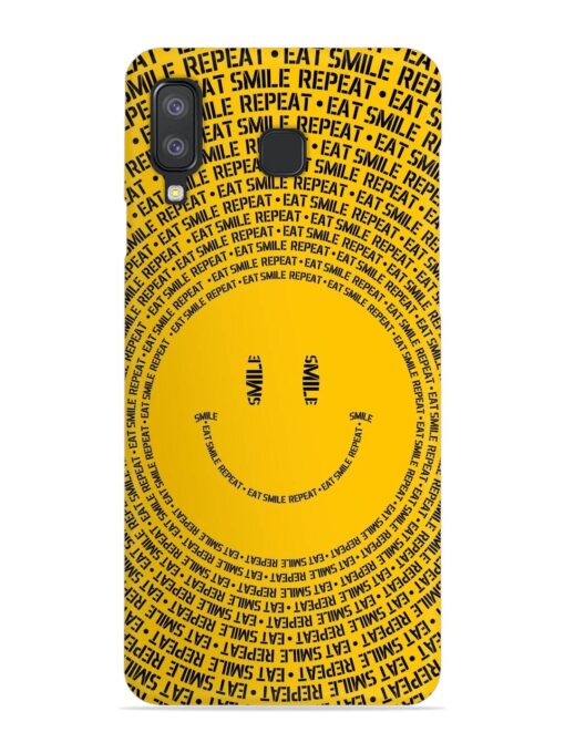 Smiley Snap Case for Samsung Galaxy A8 Star Zapvi