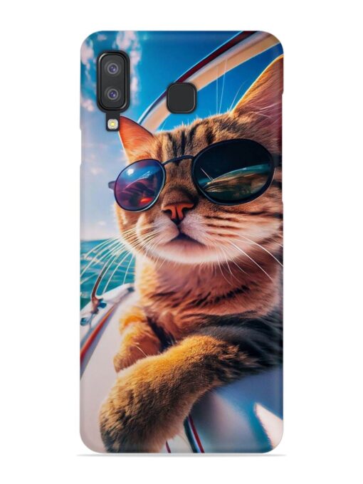 Cat In Style Snap Case for Samsung Galaxy A8 Star Zapvi