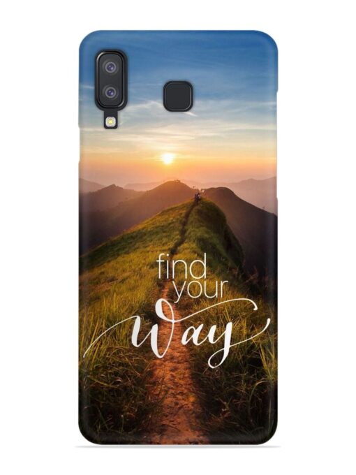 Find Your Way Snap Case for Samsung Galaxy A8 Star Zapvi