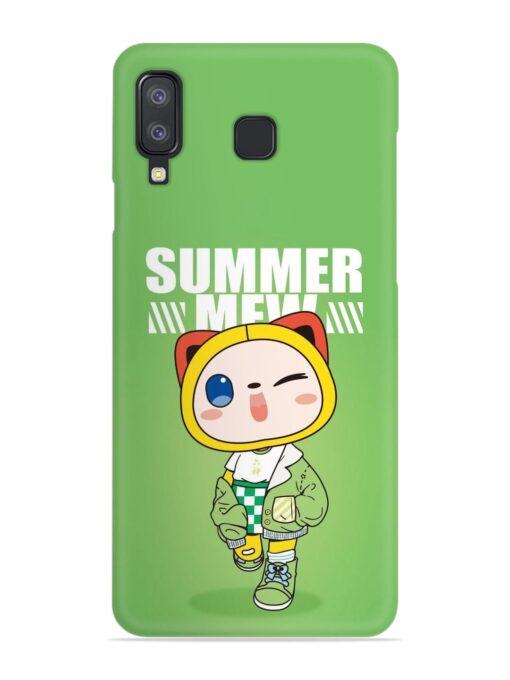 Summer Mew Snap Case for Samsung Galaxy A8 Star Zapvi