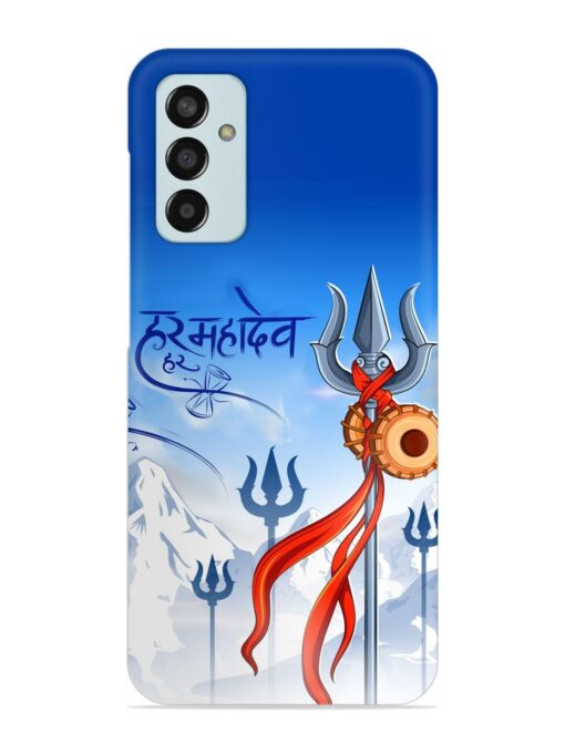 Har Har Mahadev Trishul Snap Case for Samsung Galaxy F13 Zapvi