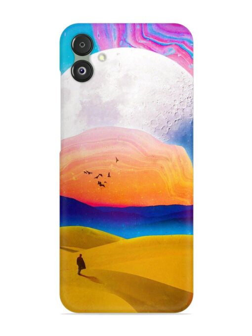 Sandy Desert Snap Case for Samsung Galaxy F14 (5G) Zapvi