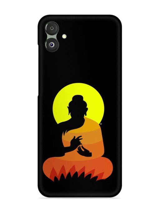 Buddha Art Black Snap Case for Samsung Galaxy F14 (5G) Zapvi