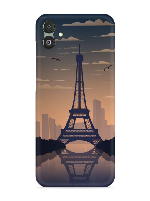 France Paris Eiffel Tower Gradient Snap Case for Samsung Galaxy F14 (5G) Zapvi