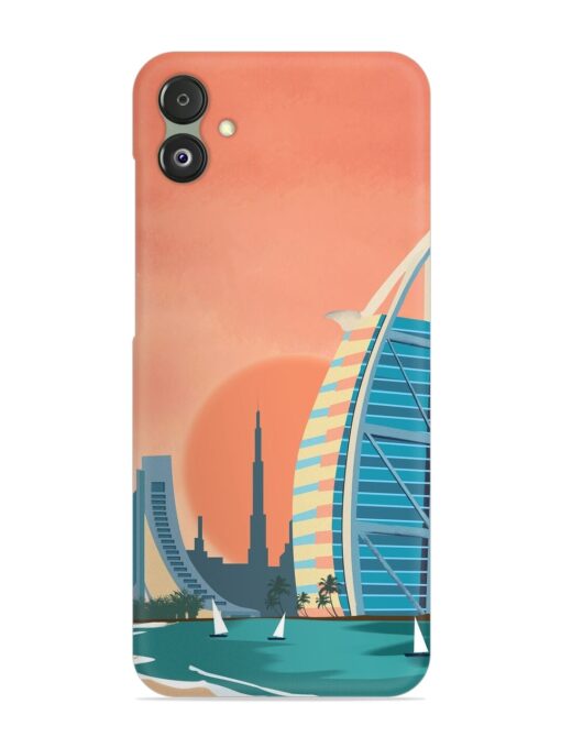 Dubai Architectural Scenery Snap Case for Samsung Galaxy F14 (5G) Zapvi