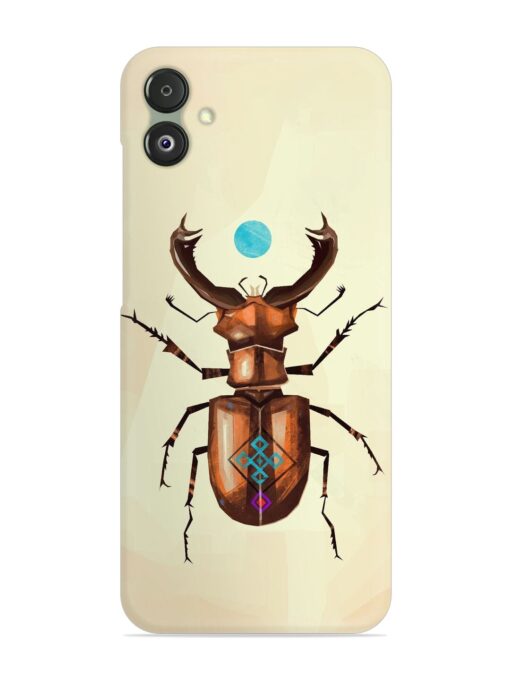 Stag Beetle Vector Snap Case for Samsung Galaxy F14 (5G) Zapvi