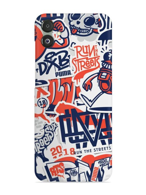 Run The Street Snap Case for Samsung Galaxy F14 (5G) Zapvi