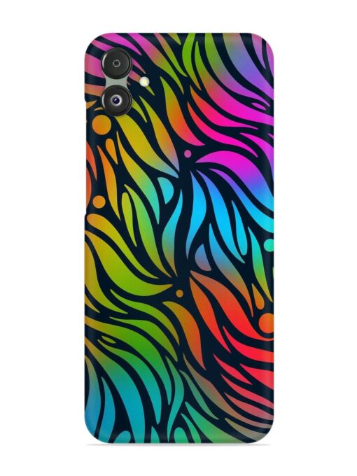 Abstract Leaf Design Snap Case for Samsung Galaxy F14 (5G) Zapvi