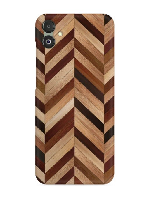 Seamless Wood Parquet Snap Case for Samsung Galaxy F14 (5G) Zapvi