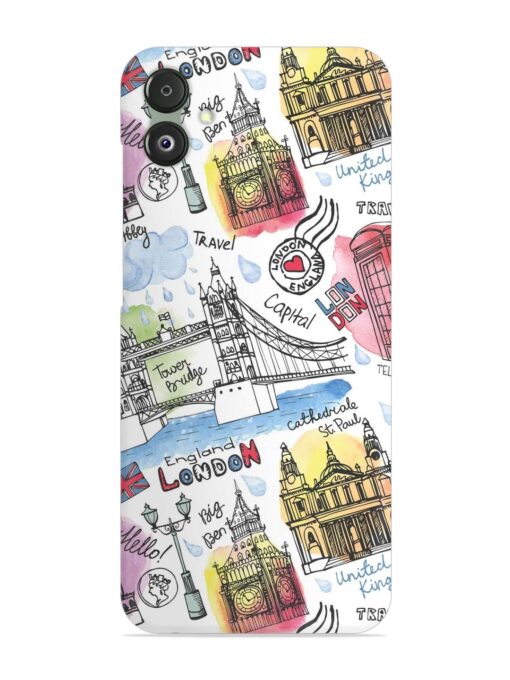 Vector London Landmark Snap Case for Samsung Galaxy F14 (5G) Zapvi