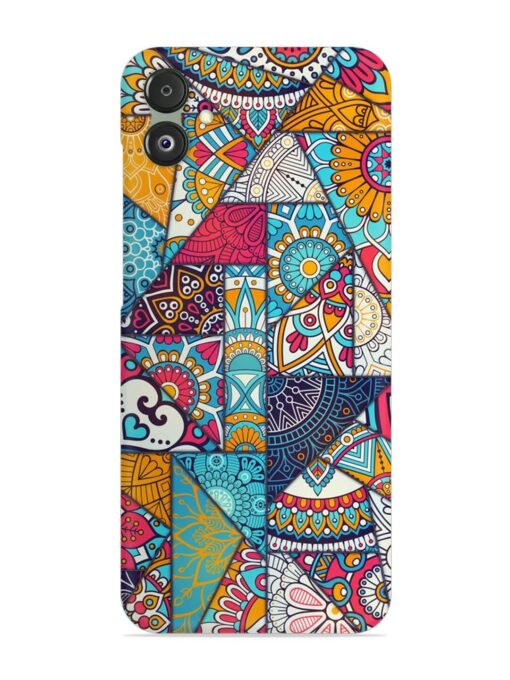 Patchwork Pattern Vintage Snap Case for Samsung Galaxy F14 (5G) Zapvi