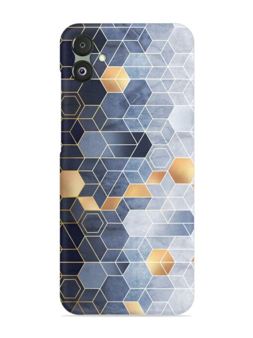 Geometric Abstraction Hexagons Snap Case for Samsung Galaxy F14 (5G) Zapvi