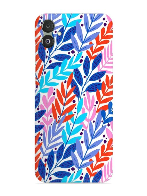 Bright Floral Tropical Snap Case for Samsung Galaxy F14 (5G) Zapvi