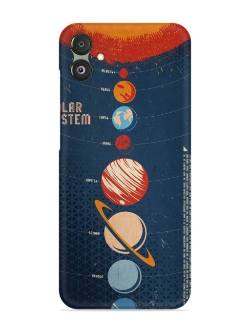 Solar System Vector Snap Case for Samsung Galaxy F14 (5G) Zapvi