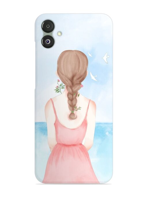 Watercolor Girl Vector Snap Case for Samsung Galaxy F14 (5G) Zapvi