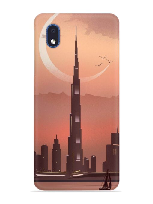 Landmark Burj Khalifa Snap Case for Samsung Galaxy M01 Core Zapvi