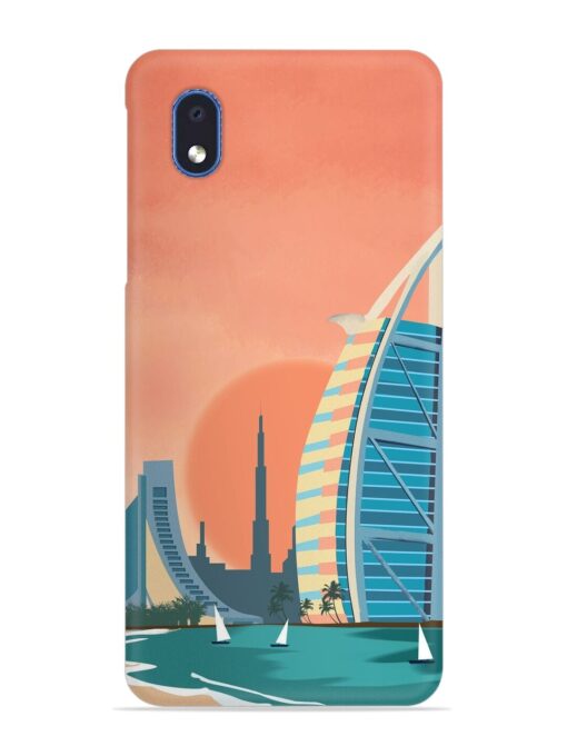 Dubai Architectural Scenery Snap Case for Samsung Galaxy M01 Core Zapvi