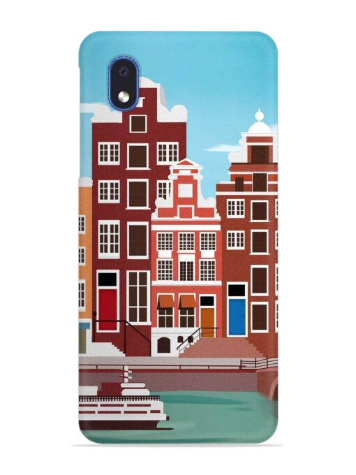 Scenery Architecture Amsterdam Landscape Snap Case for Samsung Galaxy M01 Core Zapvi