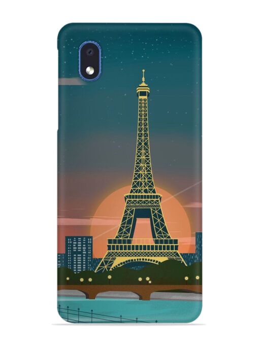 Scenery Architecture France Paris Snap Case for Samsung Galaxy M01 Core Zapvi