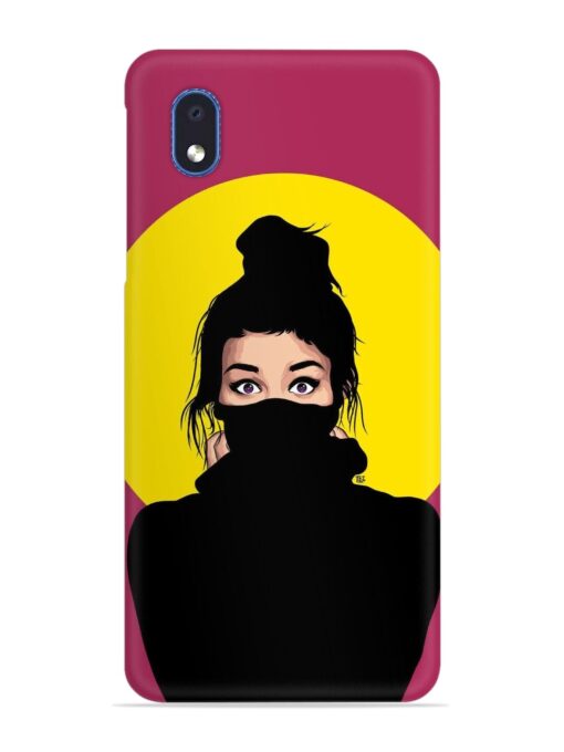 Girly Vector Snap Case for Samsung Galaxy M01 Core Zapvi