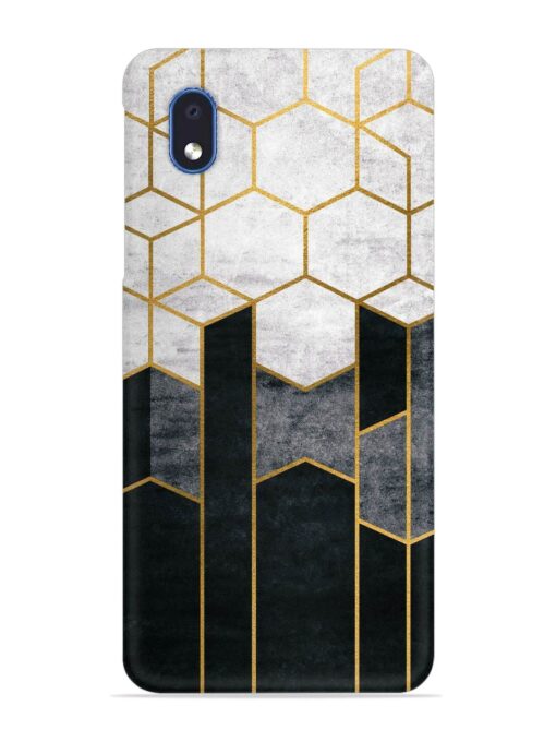 Cube Marble Art Snap Case for Samsung Galaxy M01 Core Zapvi