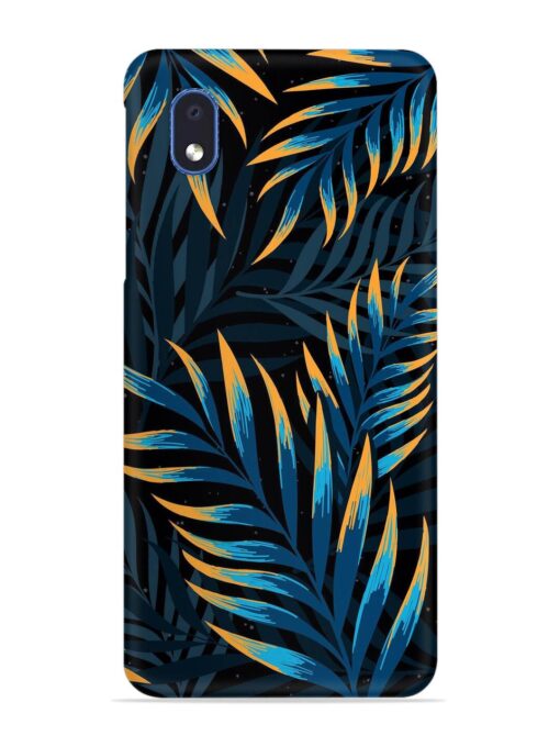 Abstract Leaf Art Snap Case for Samsung Galaxy M01 Core Zapvi