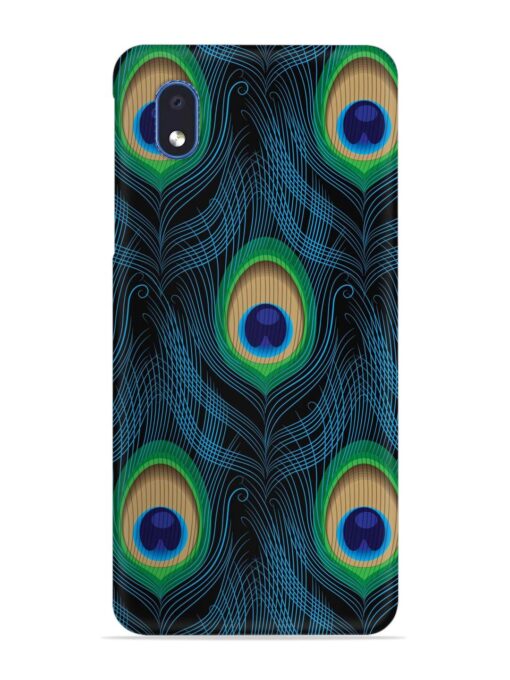 Seamless Pattern Peacock Snap Case for Samsung Galaxy M01 Core Zapvi