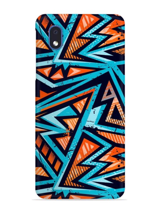 Abstract Seamless Grunge Snap Case for Samsung Galaxy M01 Core Zapvi