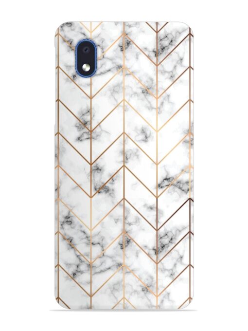 Vector Marble Texture Snap Case for Samsung Galaxy M01 Core Zapvi