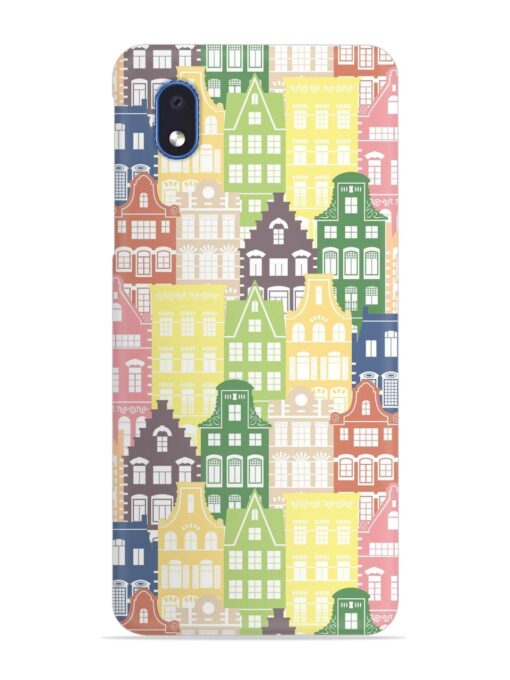 Seamless Shapes Pattern Snap Case for Samsung Galaxy M01 Core Zapvi