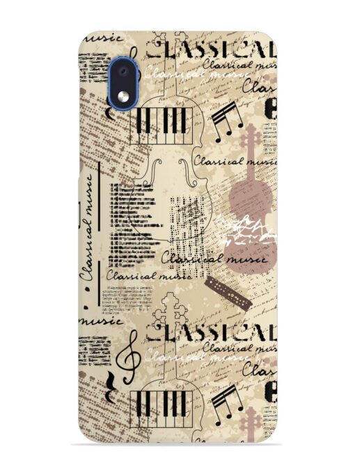 Classical Music Lpattern Snap Case for Samsung Galaxy M01 Core Zapvi