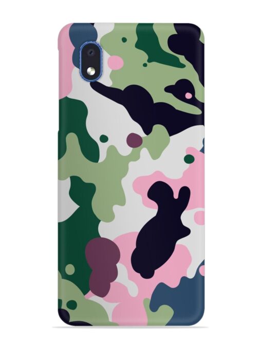 Seamless Funky Camouflage Snap Case for Samsung Galaxy M01 Core Zapvi