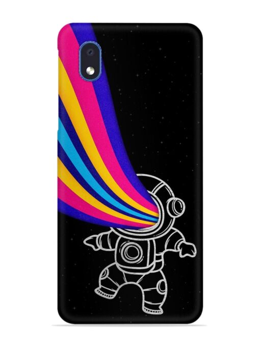 Astronaut Snap Case for Samsung Galaxy M01 Core Zapvi