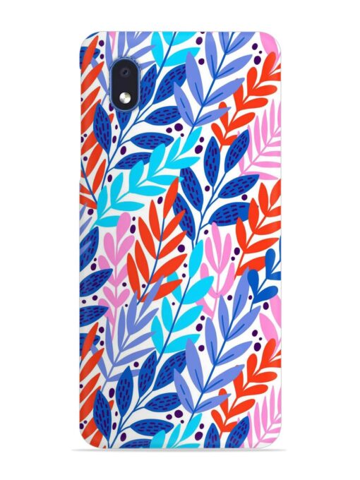 Bright Floral Tropical Snap Case for Samsung Galaxy M01 Core Zapvi