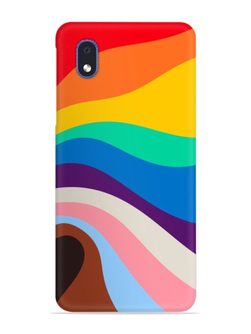 Minimal Pride Art Snap Case for Samsung Galaxy M01 Core Zapvi