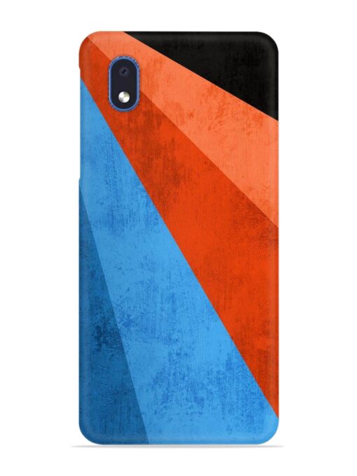 Modern Matte Abstract Snap Case for Samsung Galaxy M01 Core Zapvi