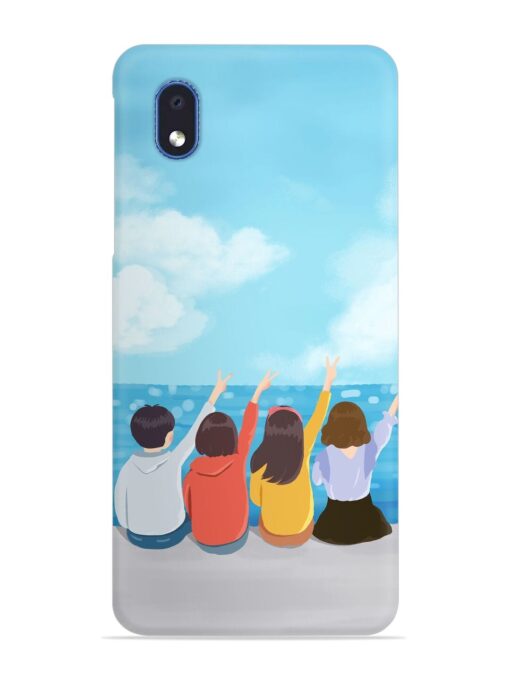 Happy Kids Snap Case for Samsung Galaxy M01 Core Zapvi