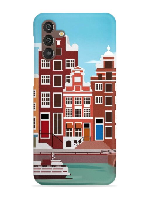 Scenery Architecture Amsterdam Landscape Snap Case for Samsung Galaxy M13 (4G) Zapvi