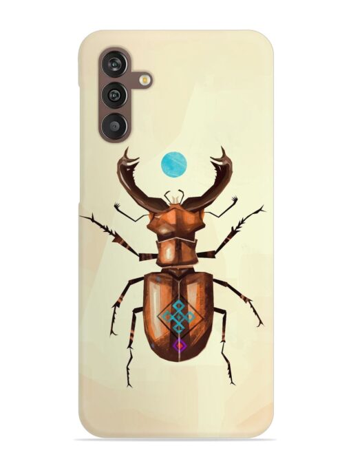 Stag Beetle Vector Snap Case for Samsung Galaxy M13 (4G) Zapvi