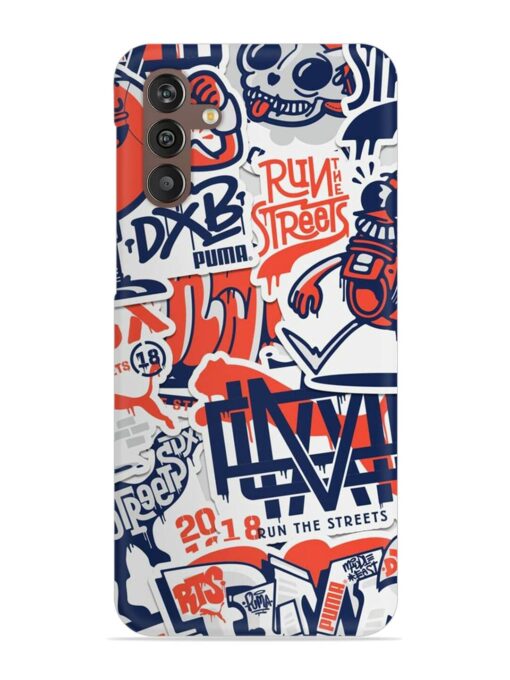 Run The Street Snap Case for Samsung Galaxy M13 (4G) Zapvi