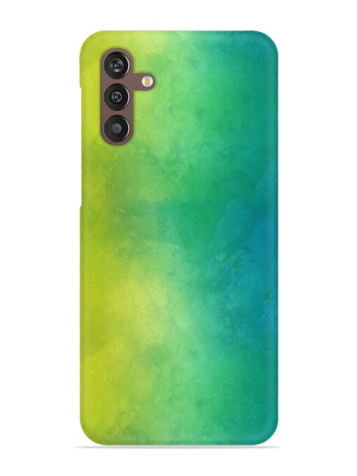 Yellow Green Gradient Snap Case for Samsung Galaxy M13 (4G) Zapvi