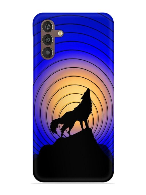 Fox Roaring Design Snap Case for Samsung Galaxy M13 (4G) Zapvi