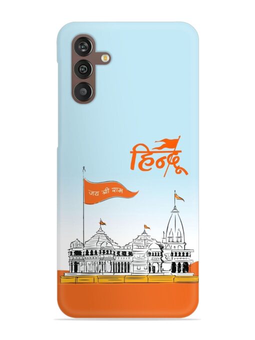 Ram Mandir Hindu Snap Case for Samsung Galaxy M13 (4G) Zapvi