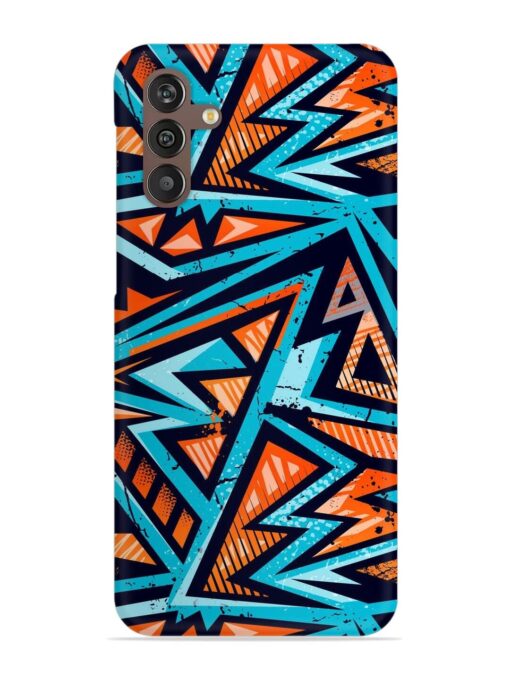 Abstract Seamless Grunge Snap Case for Samsung Galaxy M13 (4G) Zapvi