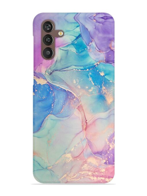 Alcohol Ink Colors Snap Case for Samsung Galaxy M13 (4G) Zapvi